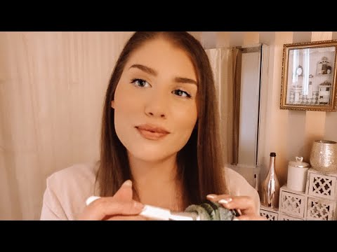 ASMR Spa | Giving You A Facial (Whispered, Personal Attention)