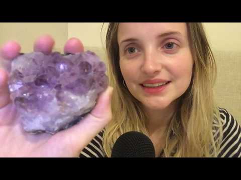 ASMR ~ relax with me and get ready for bed 🛏 💤 tingly tapping on crystals