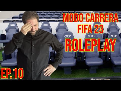 ROLEPLAY en ASMR ⚽MODO CARRERA en FIFA 23 EP.10⚽ TODO SALE MAL