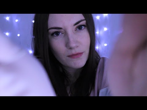 ASMR | Your Relaxing Personal Attention Treatment (Light triggers, gloves, face massaging)