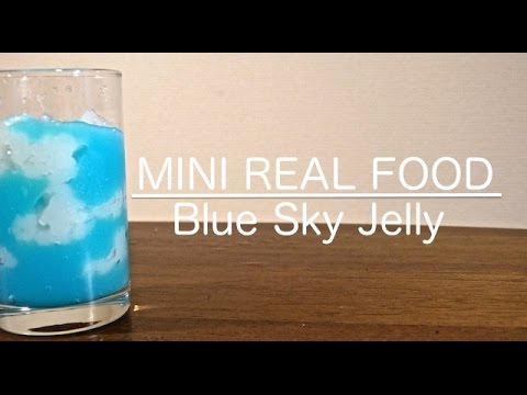[音フェチ]青空クラッシュゼリーを作ってみた[ASMR]Let's cook "Blue Sky Jelly"!! [JAPAN]