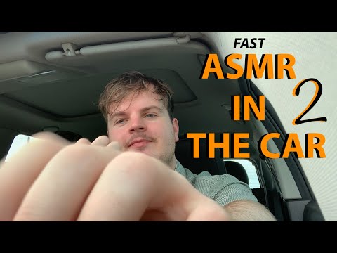 Fast & Aggressive ASMR in the Car 2 (lofi) Invisible triggers, Gripping, Scratching & Visual Trigger