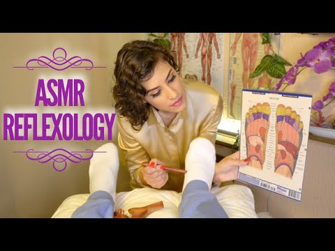 ASMR Reflexology Foot Massage 🌸 Oil Massage & Back Cracking 🌸 Full Body Chi Cleansing for Sleep