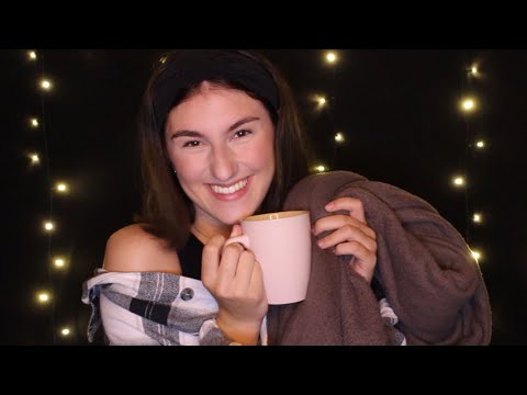 [ASMR] Big Sister Roleplay - taking care of you DURING a THUNDERSTORM ⛈ // IsabellASMR