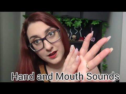 ASMR Fast and Aggressive Hand Sounds Mouth Sounds and Hand Movements