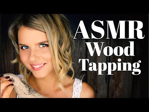 ASMR Driftwood Tapping/Gentle Wood Scratching and Tapping/Soft Spoken & Personal Attention