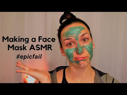 Making and Applying a Face Mask ASMR | whispered