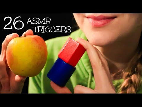 A TO Z ASMR - 26 TRIGGERS