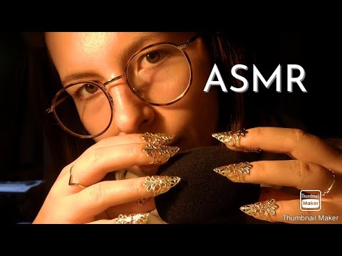 ASMR | Mic Scratching + Blowing, Repeating "Scratch" ✨ (layered)