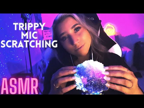 ASMR | TRIPPY MIC SCRATCHING & BUGS 🤤🎙️  (Minimal Talking)
