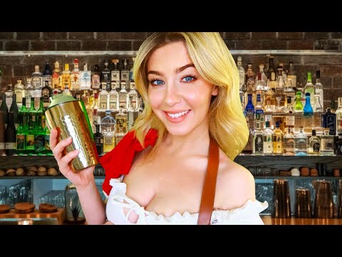 ASMR CUTE BARTENDER TAKES CARE OF YOU | Personal Attention Roleplay