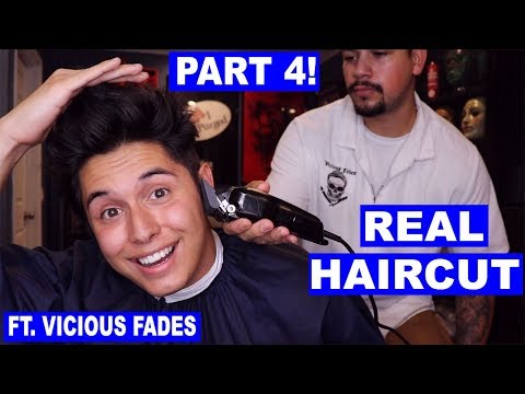 [ASMR] Real Haircut Part 4! (Clipper & Scissor Sounds!)
