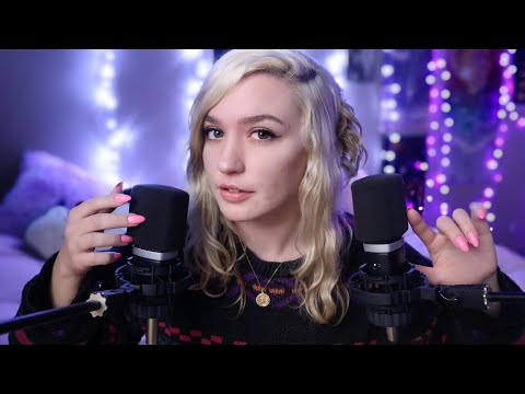 pure mic scratching ASMR (with foam covers, ear to ear, relaxing)