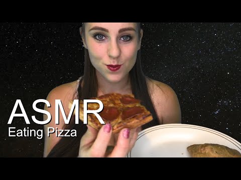 ASMR Eating Pizza ramble