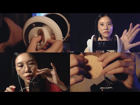 ASMR PREVIEWS 29 Minutes  / Ear Cleaning, Tapping, Mouth Sound, Hand Sound, etc.