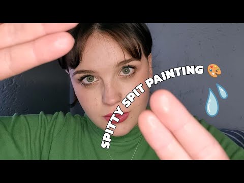 ASMR | Spitpainting roleplay💦