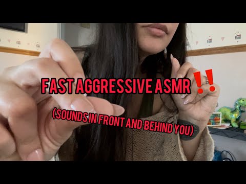 INTENSE Fast & Aggressive Tingles (LOTS of Finger Snapping) | ASMR Hand Sounds