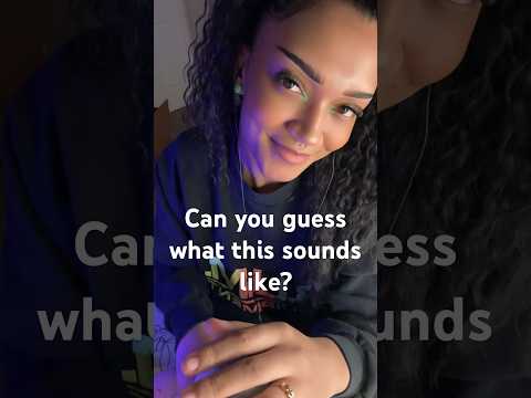 Can You Guess This Sound?!? #asmrchallenge #asmrshorts #guessthesound