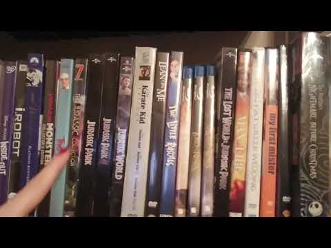 ASMR 📀 Reading Titles of Organized DVDs 📀
