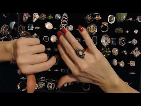 ASMR Soft Whisper | Updated Ring Collection Show & Tell