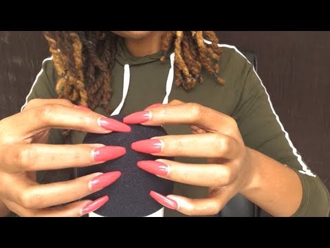 Brain Melting Mic Scratching w/ Long Nails - ASMR Sounds and Visuals