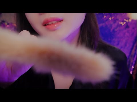 ASMR Tingly Lens Tapping, Camera Brushing ~ Personal Attention💋
