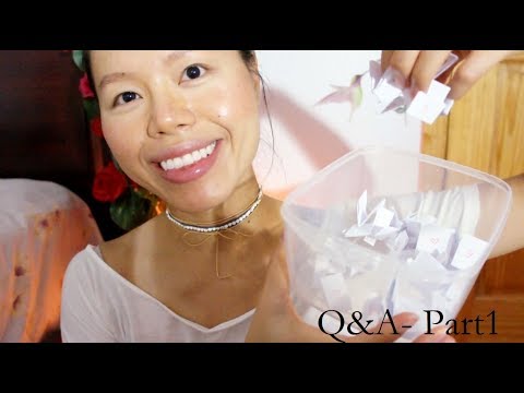 ASMR Q&A Part 1 - GET TO KNOW ME BETTER!! :D