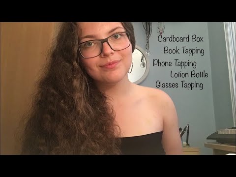 ASMR Fast Tapping Random Objects (Book, Phone, Glasses...)