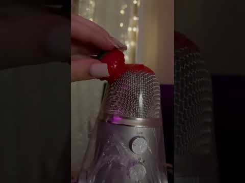 Asmr lipstick on microphone