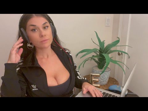 ASMR Customer Service Rep *Uses MUTE Button too Much* (phone calls, typing, roleplay)