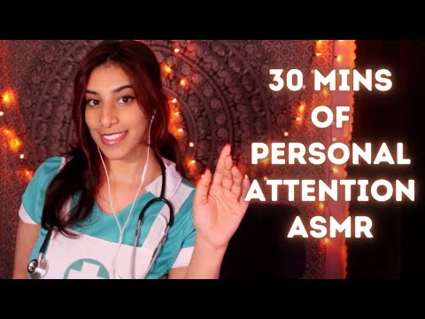 ASMR | 30 mins of Role-play Personal Attention General Check-Up 💉🌡️ Ear to Ear