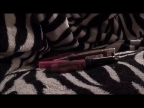 ASMR Lipgloss, Lipstick, and Mascara Sounds (Whispered Intro)