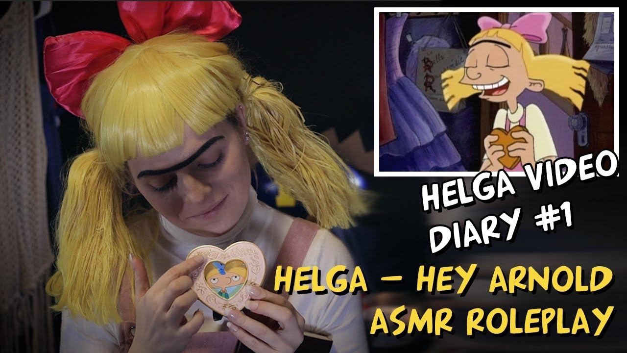[ASMR] Helga Pataki Video Diary Entry 1 - Hey Arnold - Nickelodeon {Roleplay} {Soft Speaking}