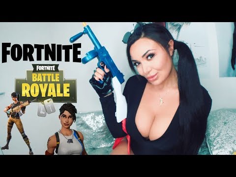 ASMR 👅 FORTNITE HAIRCUT ROLEPLAY 🔫 // Soft Spoken, Close Up, Cutting, Brushing, Ear to Ear 💓