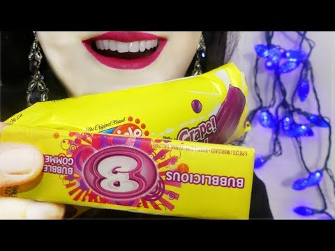 ASMR Popsicle & Chewing Gum! (Eating Sounds)✨