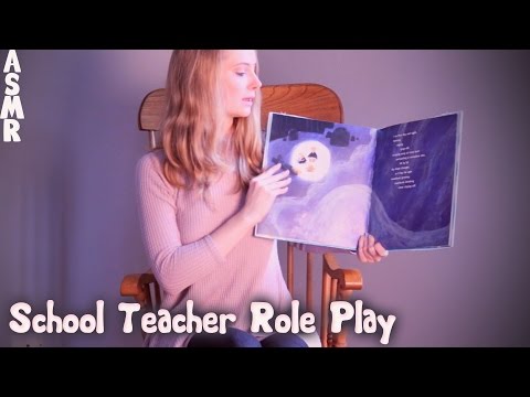 ASMR School Teacher Story Time Roleplay 📖