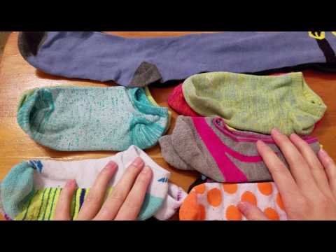 ASMR ~ Folding Socks Tutorial