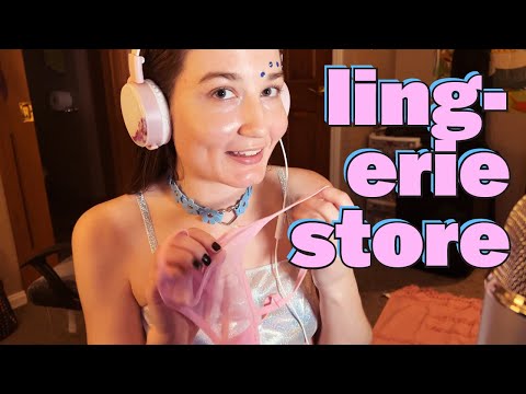 ASMR Roleplay | Lingerie Shopping for your Girlfriend