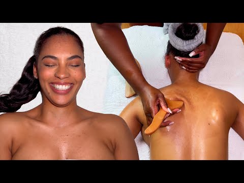 ASMR: Relaxing South African WOOD Therapy Massage