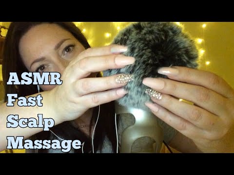ASMR Fast Scalp Massage