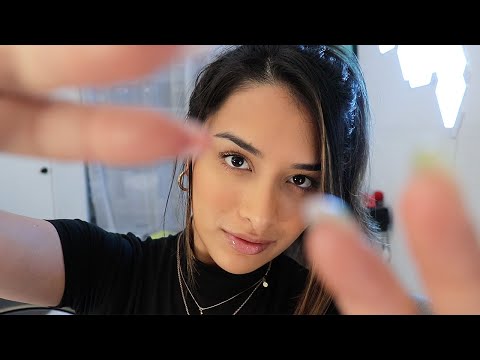 ASMR Close-Up Whispers & Camera Lens Tapping ✨
