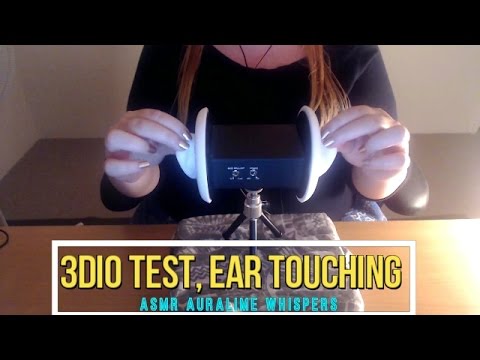 ASMR | 3DIO TEST - Binaural Sounds - Ear Touching,Brushing Sounds. - No Talking