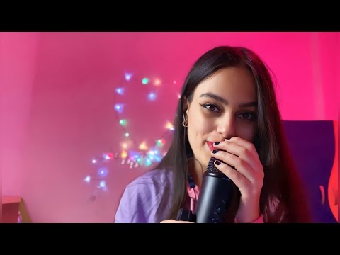ASMR | Mouth Sounds, Inaudible Whispers, Mic Swirling, PURRS, Visuals, For Sleep😴