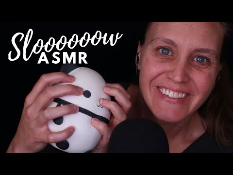 Slow ASMR | Assorted Sound and Visual Triggers but very slowly