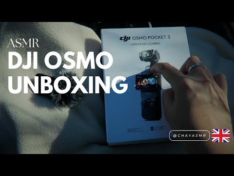 ASMR DJI OSMO Unboxing | tapping, unwrapping and plastic tinglezzzz
