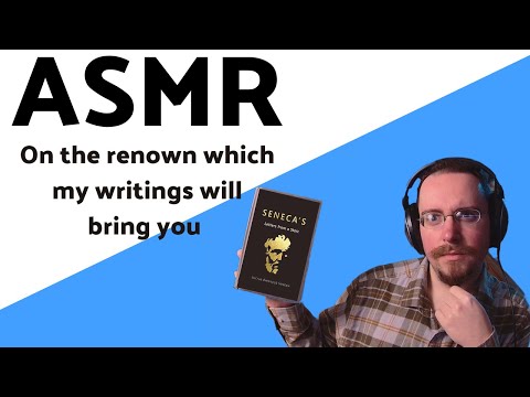 ASMR | Reading Seneca's 21st Letter
