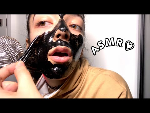 ASMR | BLACKHEAD REMOVAL FACE MASK (MOST POWERFUL FACIAL) *soft spoken, whispers*