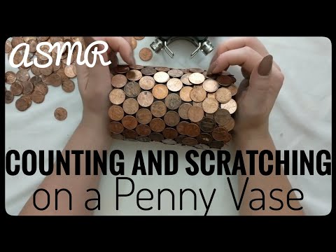 ASMR Counting and Scratching on Penny Vase