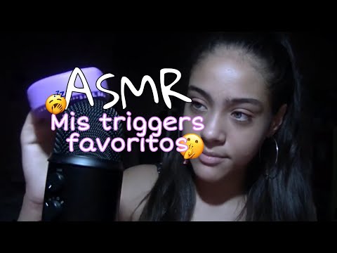 ASMR con mis triggers favoritos