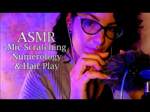 ASMR w/ Mic Scratching & Healing NUMEROLOGY